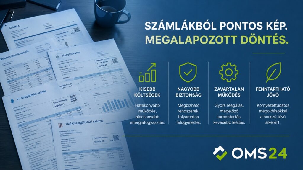 Számlaelemzéssel feltárt 5,8 millió Ft megtakarítási lehetőség - OMS24 Zrt.