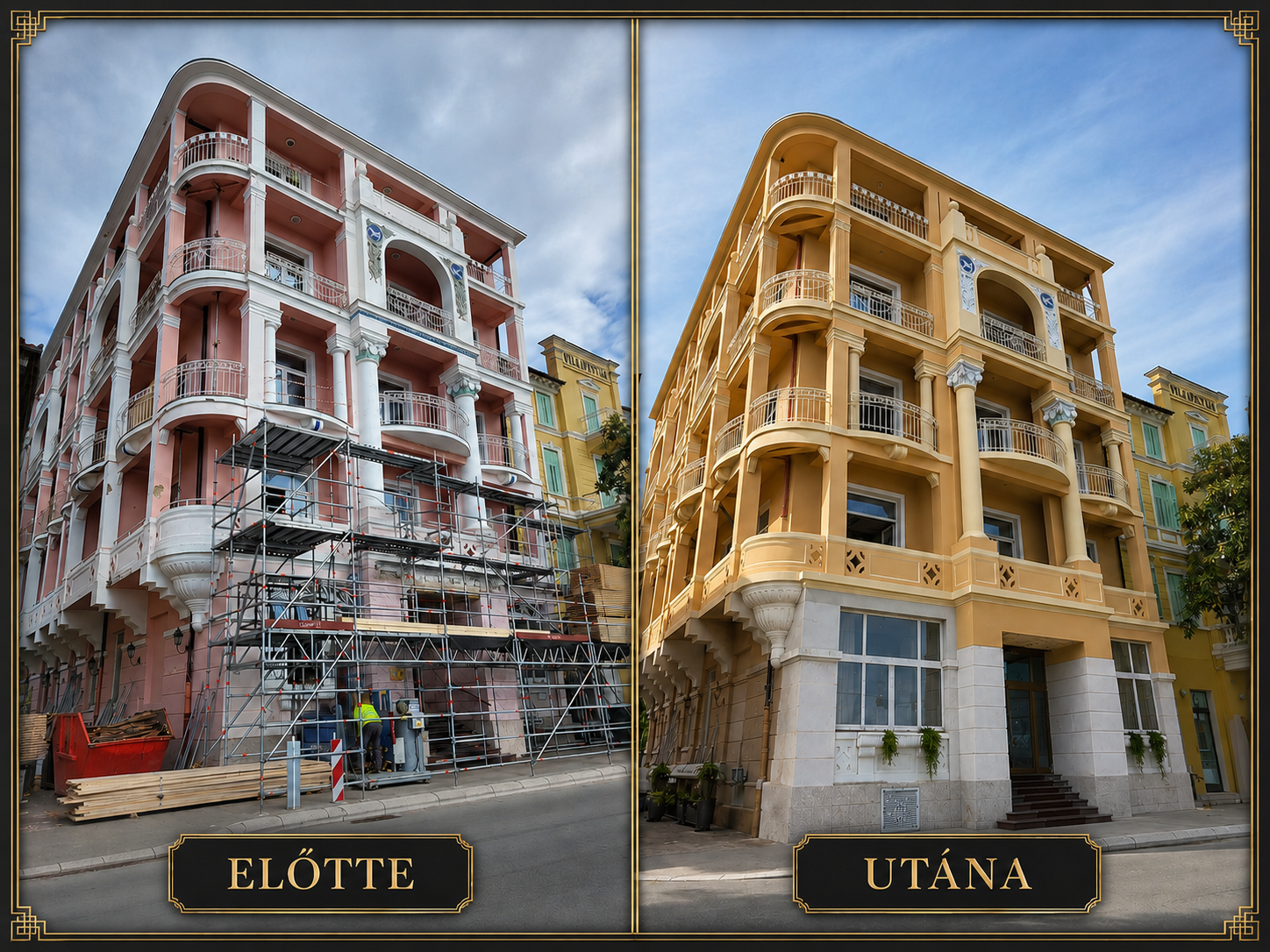 Beruházás fejlesztés felújítás Opatia Mozart Hotel OMS24 Zrt.